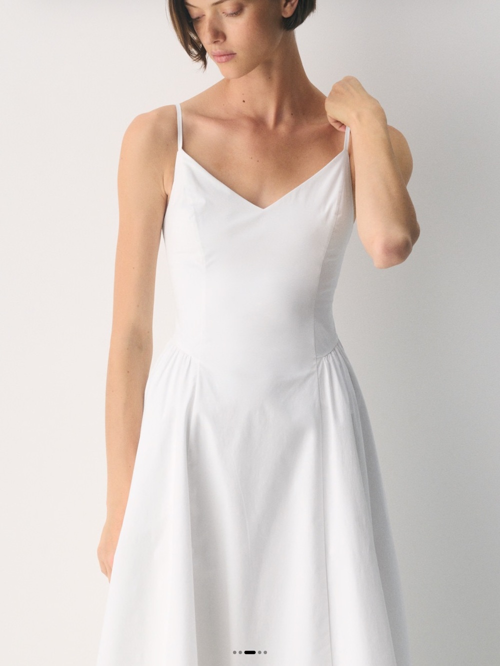 Aritzia Technique Poplin Dress
